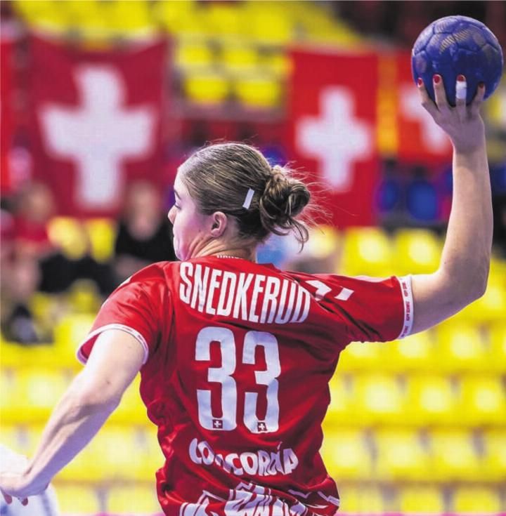 Nora Snedkerud im Spiel gegen Chile