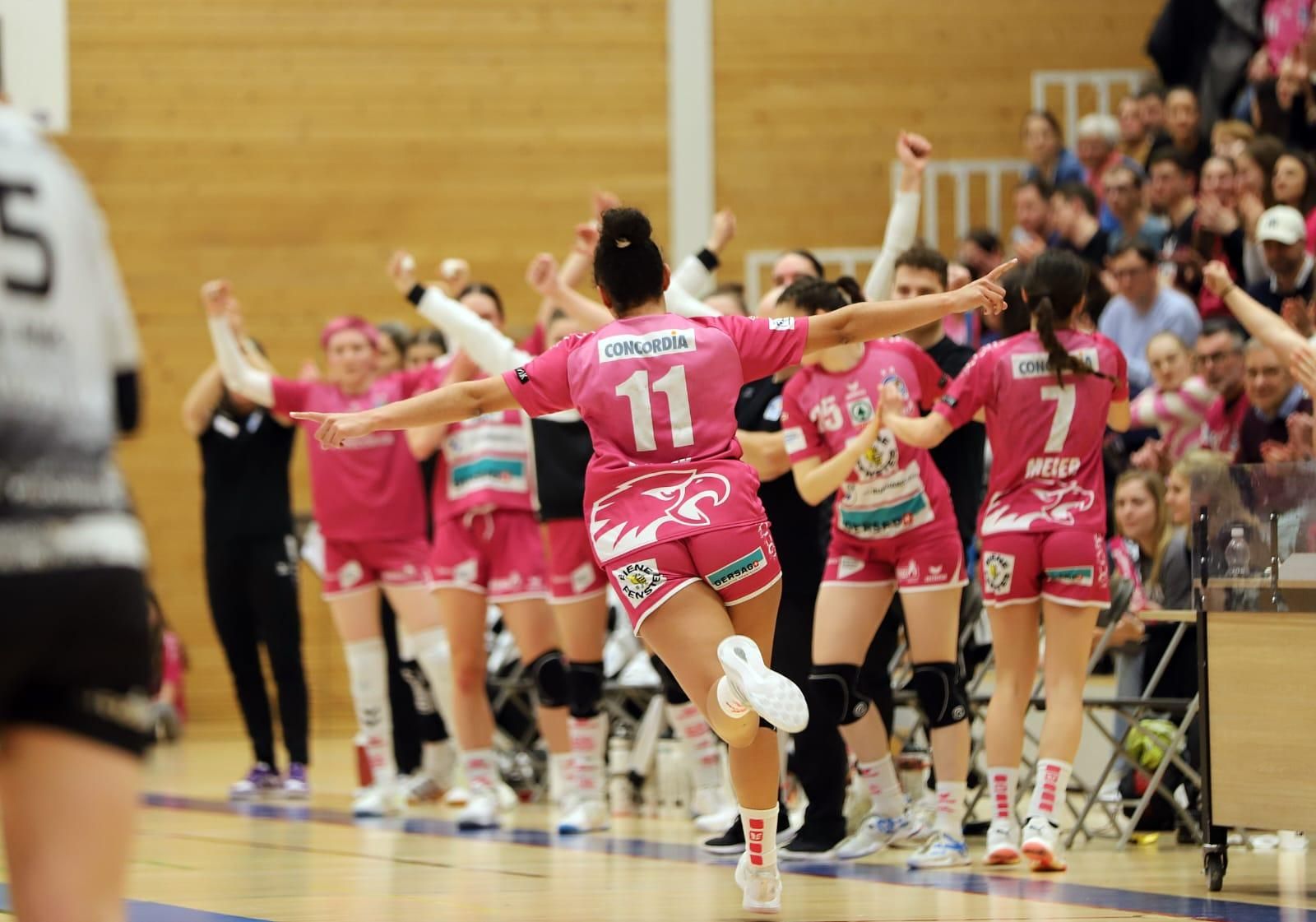 Mareike Müller im Spiel gegen HSC Kreuzlingen