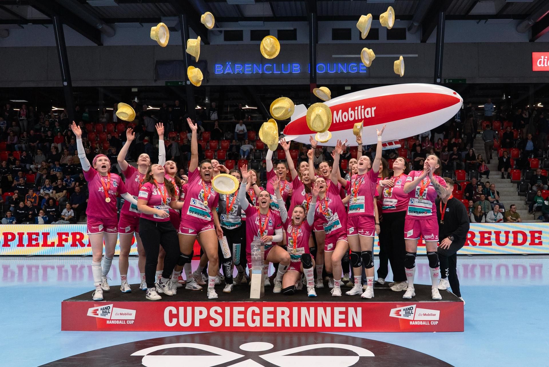 Cupsiegerinnen Spono Eagles
